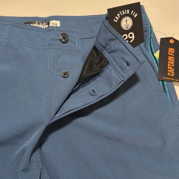 Captain Fin Board Shorts Mens 29 Button Fly - Picture 4 of 4